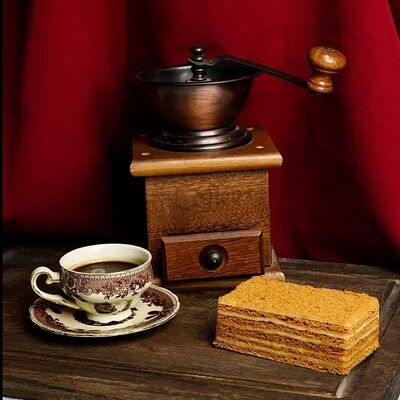 Торт Медовик 120 г в Гридневъ-Хлебъ по цене 250 ₽