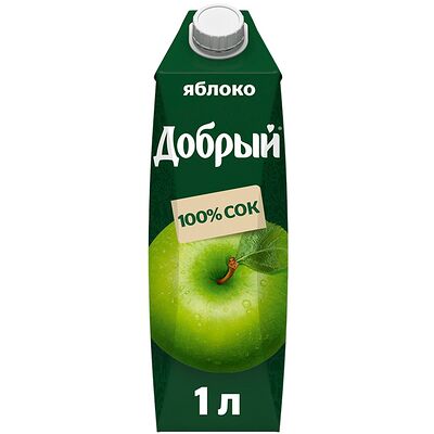 Сок Добрый Яблоко в Крафт & Бургер по цене 390 ₽