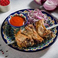 Корейка баранины в Чайхана Узбекская Кухня