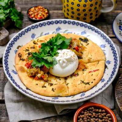 Буррата с печеными овощами в Ресторан-сыроварня Брынза по цене 515