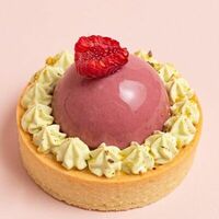 Тарталетка малина-фисташка в Home Macaron Expo