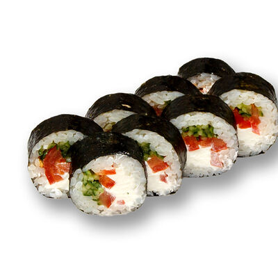 Греческий (сливочный сыр с овощами) в СУШИкРОЛЛИк по цене 440 ₽