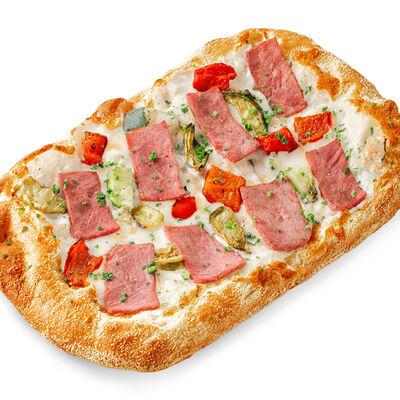 Пицца с говядиной и запеченными овощами Римское в Domino Pizza по цене 809 ₽