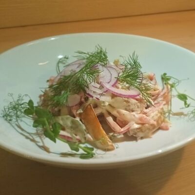 Салат с говяжьим языком в Cafe Family по цене 540 ₽