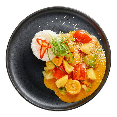 Креветки в соусе карри в PokeWoke по цене 640 ₽