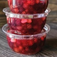 Брусника в мёде с кедровыми орешками в Coffee time