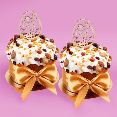 Набор куличей Снежное торжество в Vibecream мороженое по цене 6124