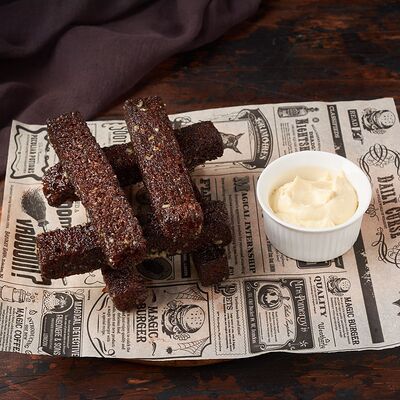 Гренки из бородинского хлеба в Ролльная по цене 270 ₽