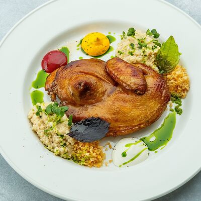 Цыпленок, маринованный в азиатском стиле в Белая черешня по цене 670 ₽