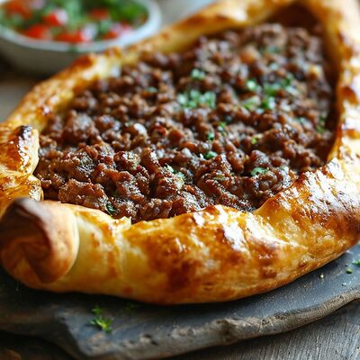 Хачапуридзе с говяжьим фаршем в Мимино restaurant по цене 550 ₽