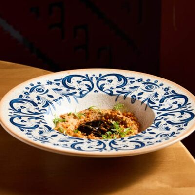 Паштет из куриной печени с вареньем из грецкого ореха в NANA Pirveli по цене 670 ₽