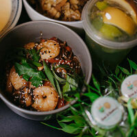 Логотип Вок&Вафля