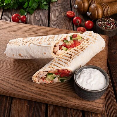 Шаверма Пп с греческим йогуртом в Кухня 91 по цене 588 ₽