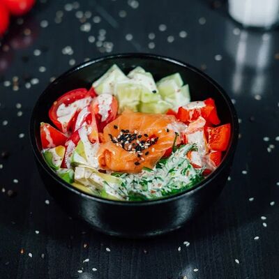 Поке с лососем в FoodBox по цене 600 ₽