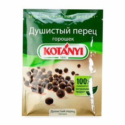 Перец душистый горошком Kotanyi пакет в Азбука Вкуса Экспресс Меню по цене 61 ₽