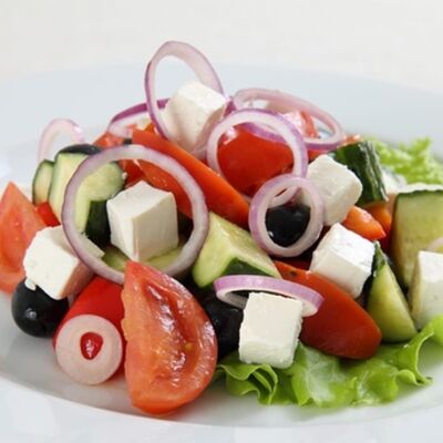 Салат греческий в Хинкали Рулят по цене 627 ₽