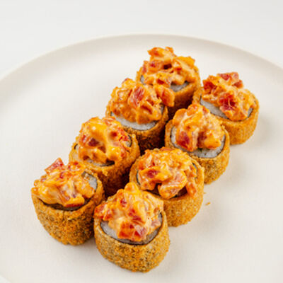 Цитрусовый ролл темпура в Космос по цене 940 ₽