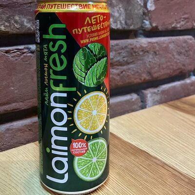 Laimon fresh лайм, лимон, мята в Rezept по цене 150 ₽