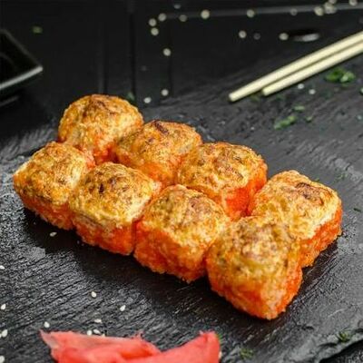 Запеченный Острый с Окунем и Крабом в Суши фуд по цене 493 ₽