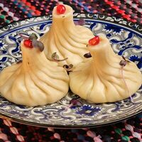 Хинкали с бараниной в Два барашка