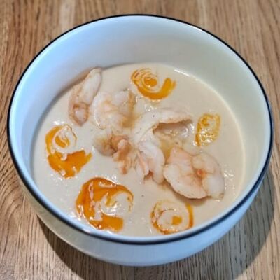 Суп из цветной капусты с креветкой в Tony Pizzoni по цене 877 ₽