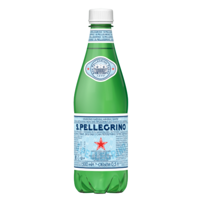 Вода минеральная газированная S. Pellegrino Италия в Азбука Вкуса Экспресс Меню по цене 118 ₽