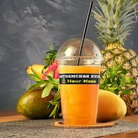 Свежевыжатый сок папайи в Нан кафе - Вьетнамская Кухня