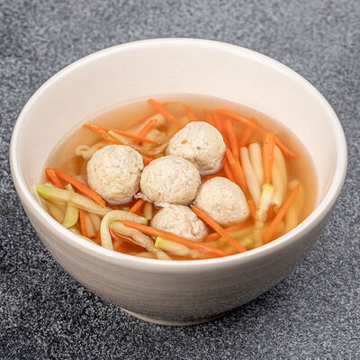 Супчик куриный с фрикадельками в Pizza Lavka по цене 279 ₽