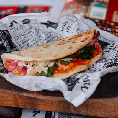 Пита с рваной говядиной в Охара по цене 690 ₽