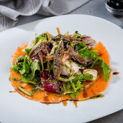 Карпаччо из лосося в Сахара по цене 1560 ₽