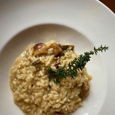 Ризотто с белыми грибами в Wine room gallery по цене 780 ₽
