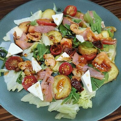 С лососем и креветкамив Rezept по цене 1155 ₽