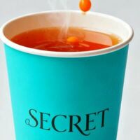 Облепиховый чай в Secret cafe