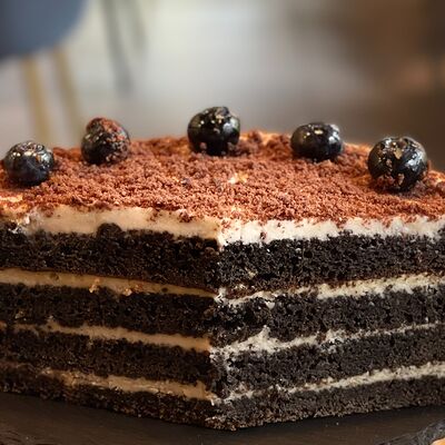 Черемуховый торт в Искра по цене 490 ₽