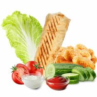Шаурма с наггетсами в Picnic