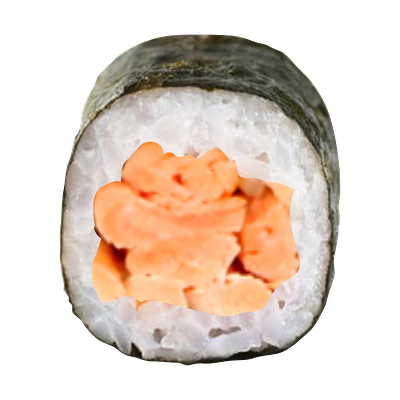 Ролл Жареный Лосось в WoKING по цене 416 ₽