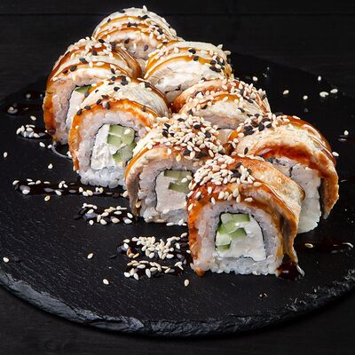 Канадский ролл с огурцомв Sushi n roll по цене 1100 ₽