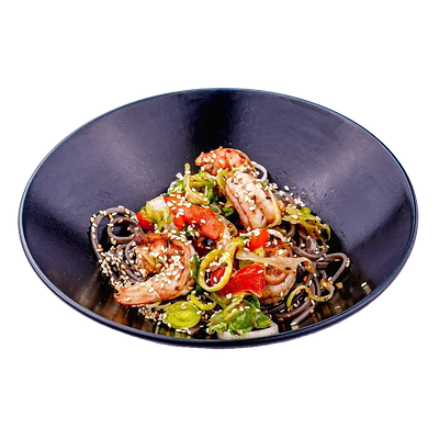 Соба с креветкой в 5 уровень по цене 450 ₽