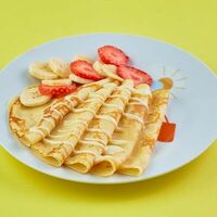 Блины с бананом и сгущенкой в ЛарисуВаннуХочу