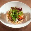 Салат с баклажаном, брынзой и хумусом в Ош-Пош по цене 670