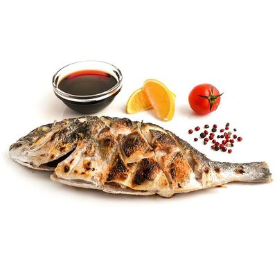 Дорада на углях в Хинкали по цене 990 ₽