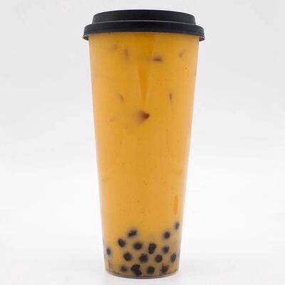 Оранжевый тайский чай в MEPS bubble tea по цене 440 ₽