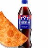 Чебурек картофельный + Evervess colaв Mr. Чебурек по цене 400