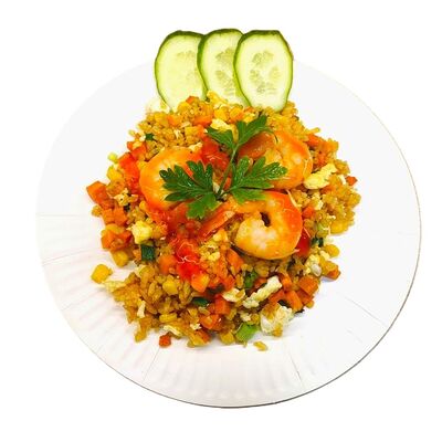 Ком Ранг Том Вьетнамский жареный рис с креветкамив Viet A&T по цене 699 ₽