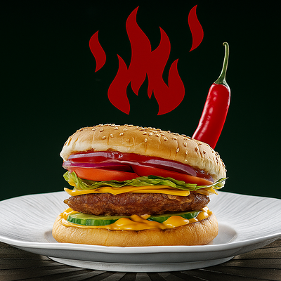Бургер Огненный в Артхаус по цене 870 ₽