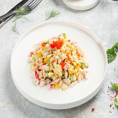 Салат со снежным крабом в Магбургер №035 по цене 109 ₽