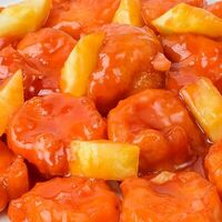 Креветки с ананасомв Янцзы