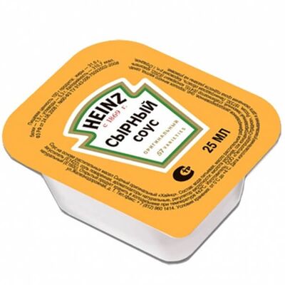Соус Сырный Heinz в Кафе Безумно крутая шаурма по цене 70 ₽
