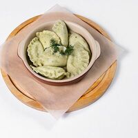 Вареники Хуран кукли с творогом и зелёным луком в Вареник