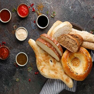 Лаваш из тандыра в Баклажан в ТЦ 